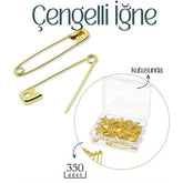 Takaz Global Küçük Çengelli İğne 350 ADET Kutulu